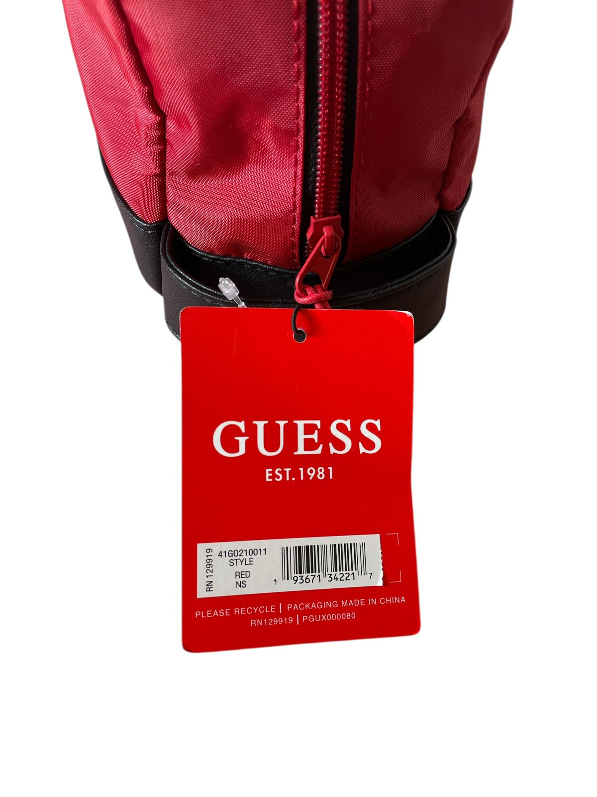 Cosmetiquera GUESS Rojo