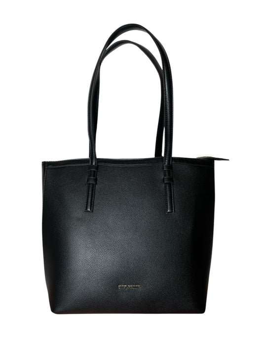 Bolsa Tote Negro Steve Madden con Charms