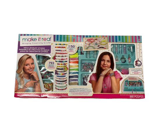 MAKE IT REAL JOYAS DE BRICOLAJE PARA NIÑAS JUGUETE